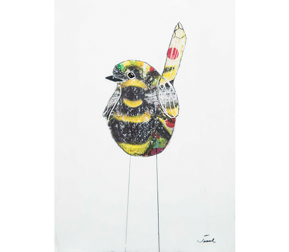 "Bumble Bee Bird" - Janel Pahl